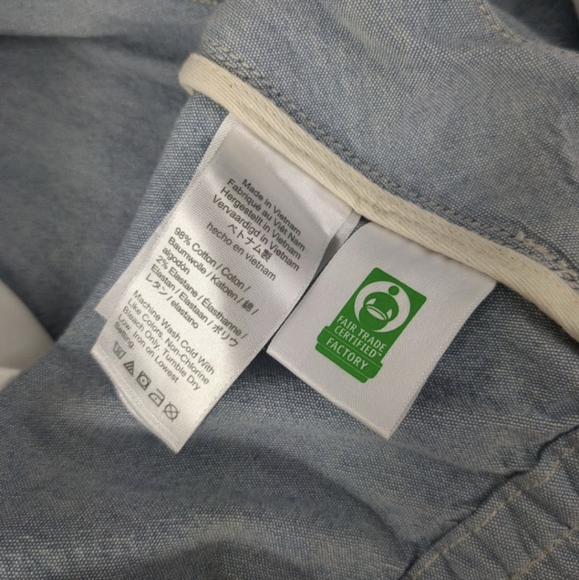 J. Crew drawstring elastic zipper casual pants with pockets light blue XL - Picture 5 of 12